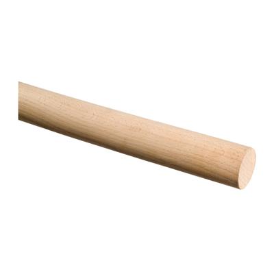 Q-bendywood håndliste, Ø42 mm, MOD 0990, ubehandlet bøg
